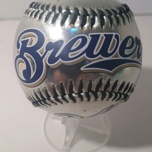 Brewer Silver and Blue Baseball